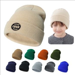 Custom Kids Woolen Knitted Beanie
